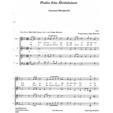 Psalm från Älvdalsåsen / körarr: H Wimelius